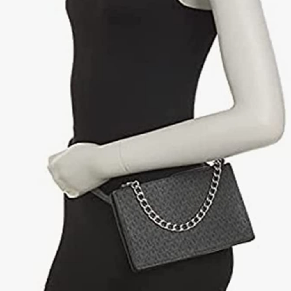 New MICHAEL KORS Women's Signature MK Logo Thin Fanny Pack. Large